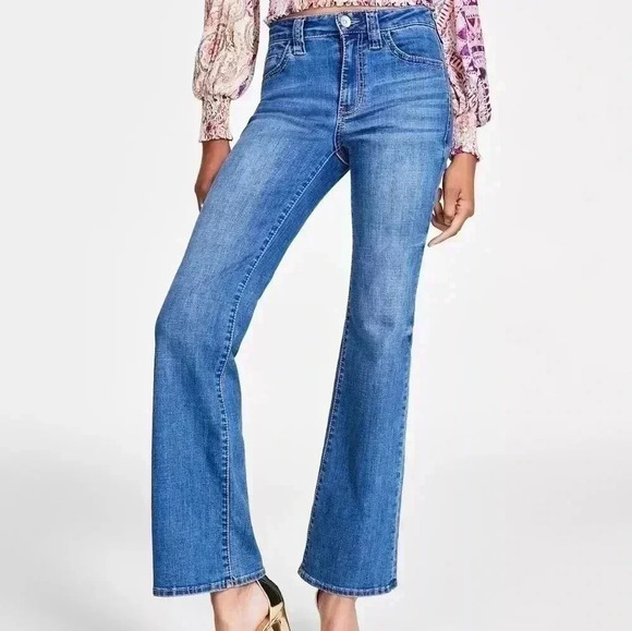 Guess Medium Rise Curvy Boot Charlotte Fit 29 - Picture 1 of 14